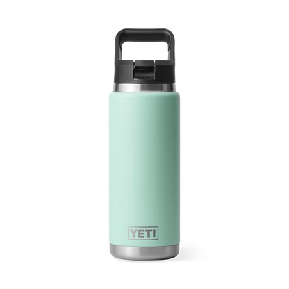 Rambler 26 oz Straw Bottle Seafoam